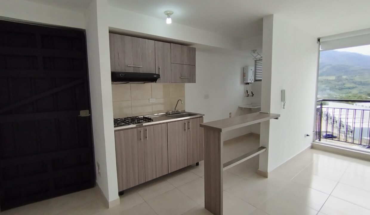 Cocina Tipo Americana Apartamento San Luis Rey(1)