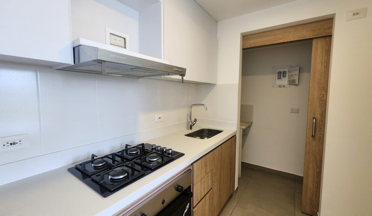 Cocina Tipo Americano Apartamento Rio Alto 2