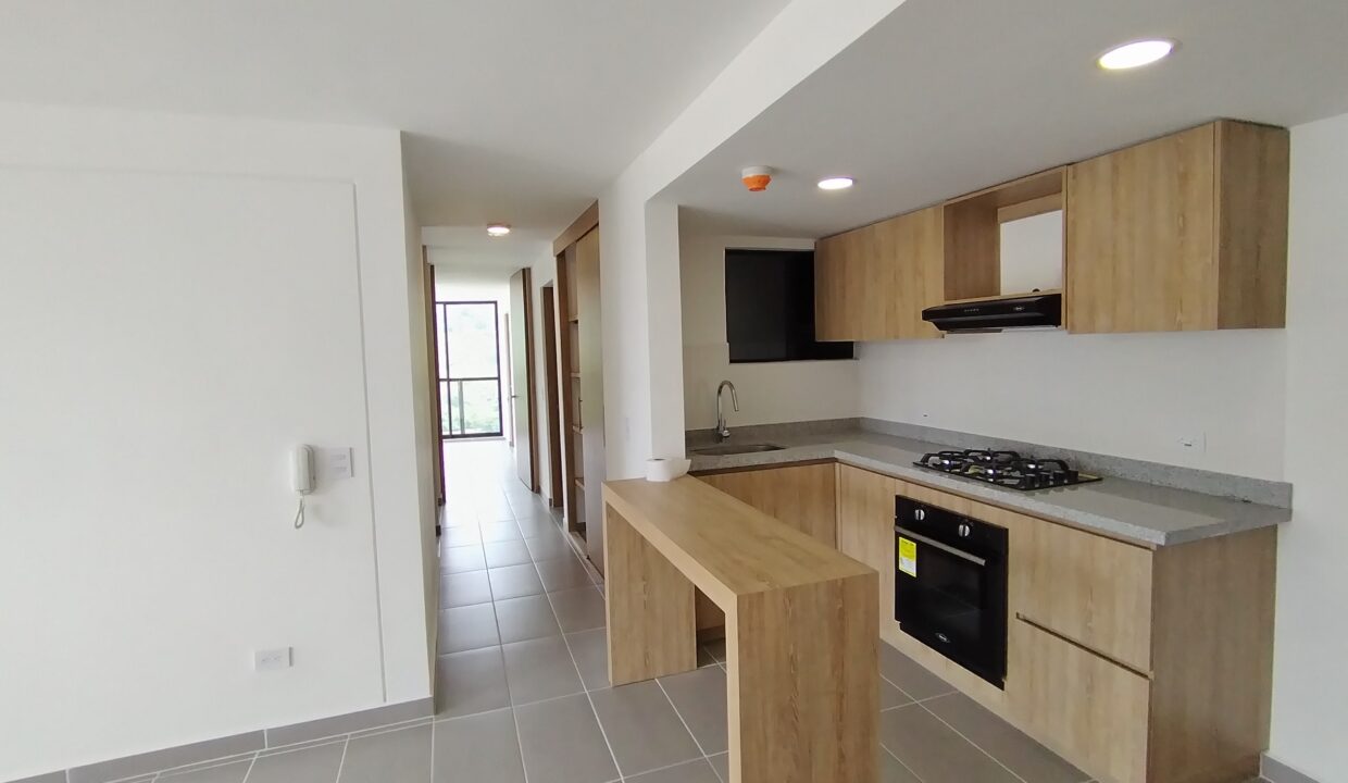 Cocina con Barra Americana Zonata