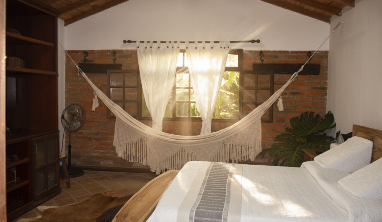 Habitación Principal con Hamaca Los Abedules