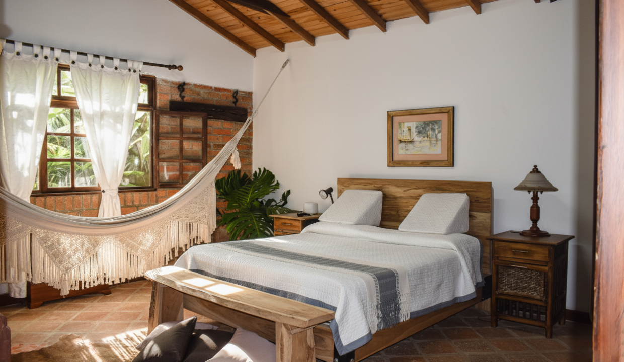 Habitación Principal con Hamaca Los Abedules(1)
