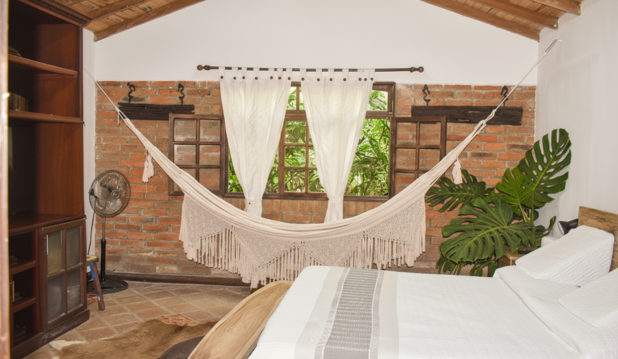 Habitación principal con Hamaca 2 Los Abedules