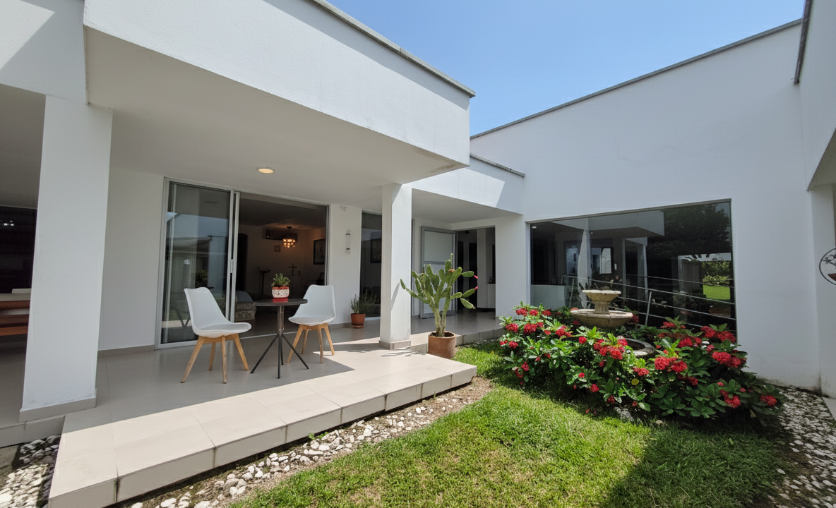 Jardin, Chalet Villa Monica