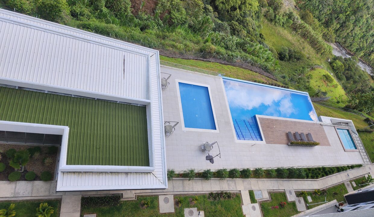 Piscina y Zona Social Conjunto Arboretum