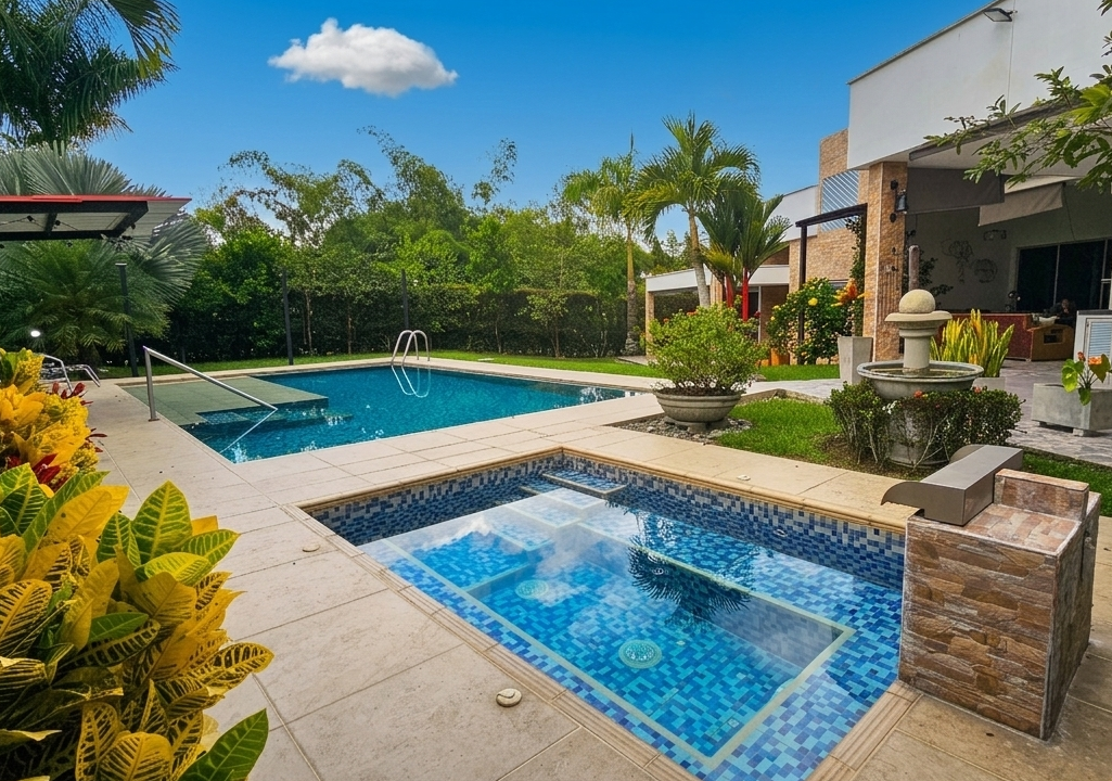Jacuzzi y piscina Campo madero